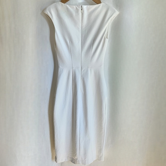 🇨🇦 Le Chateau White Bodycon Dress - Picture 12 of 13